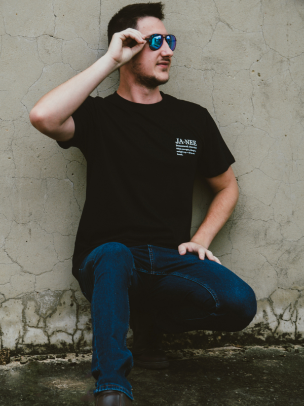 "JA-NEE" Unisex/Men's T-Shirt
