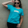 "GENUINE" Ladies T-Shirt – Dusty Aqua